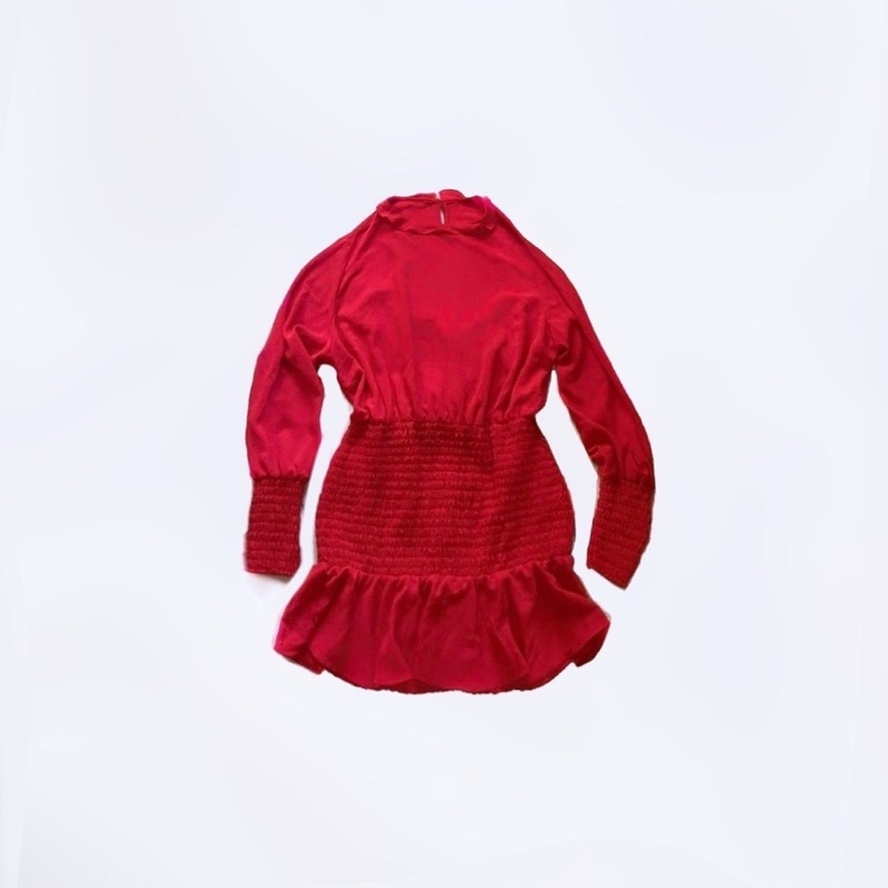 pixie market ⋆ smocked ruffle dress